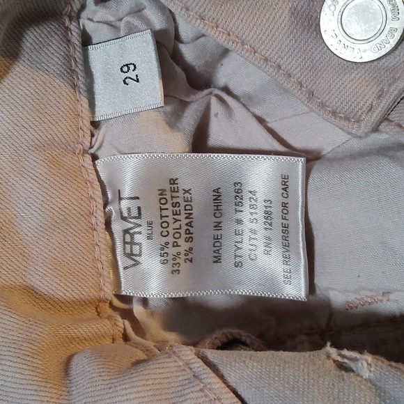VERVET NWT high rise skinny  size 29 - Picture 3 of 6